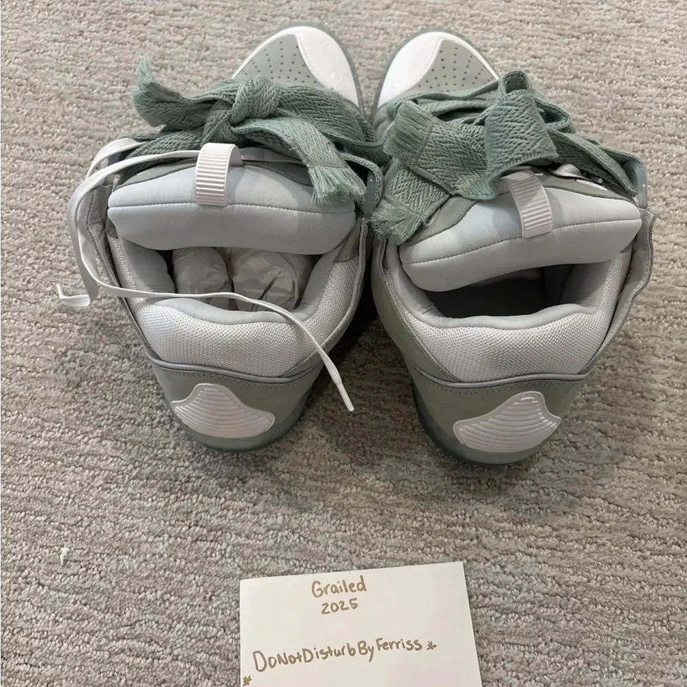 Lanvin Green Athletic Shoes - Picture 3 of 5